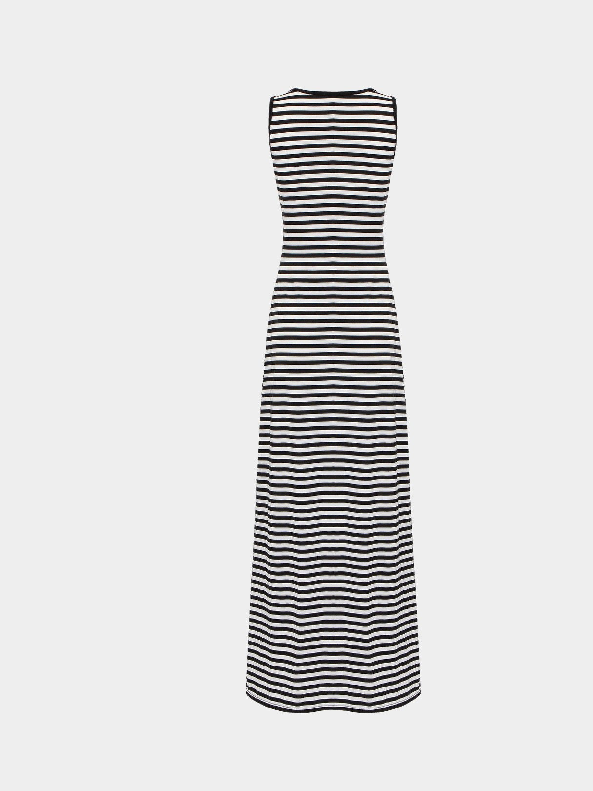 NEW FEELING Womens Striped Maxi Dresses